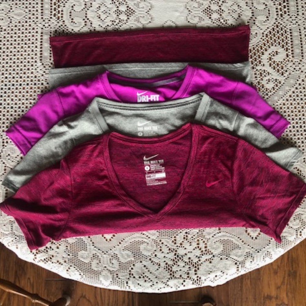 3 Nike Dri-Fit Tees - Small